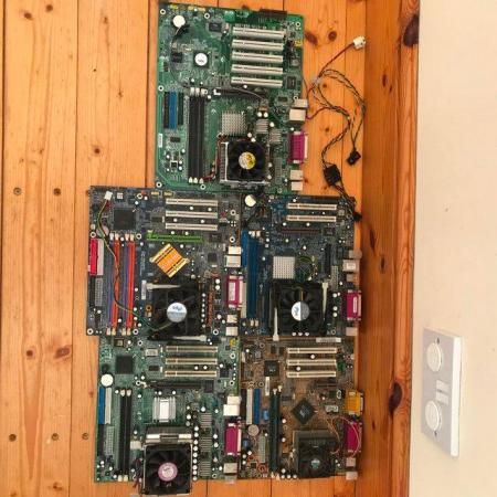 Image 1 of 5 computer motherboards. £75 ovno lot