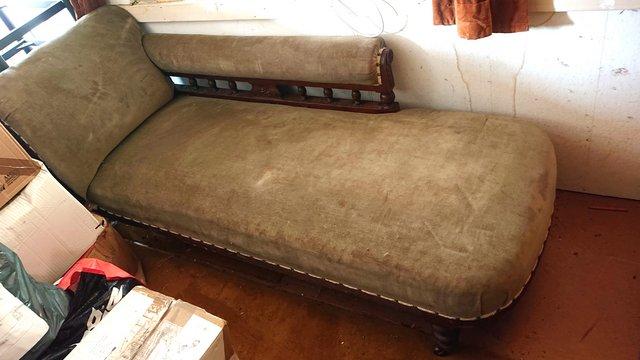 Image 4 of Antique Chaise Longue - Refurbished A While Ago