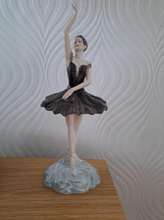 Image 1 of Odile the Black Swan figurine from D'Arcy Bussell Collection