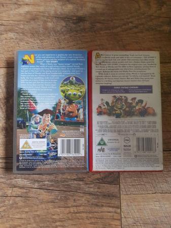 Image 1 of Walt Disney Pixar Toy Story and Toy Story 2 VHS