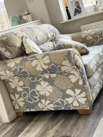 Image 1 of SCS snuggle arm chair in