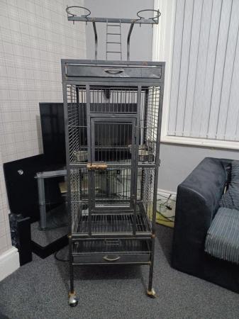 Image 7 of BIRD CAGE FOR ALEXANDER RINGNECK GRAY PARROTS COCKATIELS AND