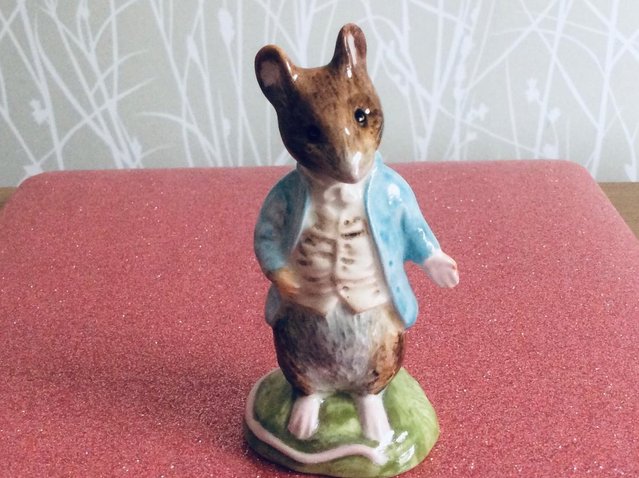 Preview of the first image of Beatrix Potter’s Johnny Town-Mouse Figure.