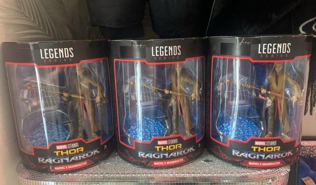 Image 1 of X3Marvel LegendsGuardians of Galaxy Thor Ragnarok 2in1 box