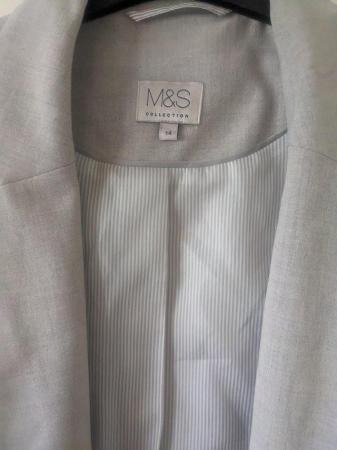Image 1 of Grey sleeveless jacket size 14 for sale