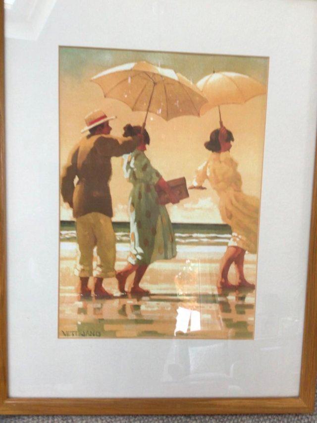Preview of the first image of Jack  Vetrianno Print. Pine frame, excellent condition..