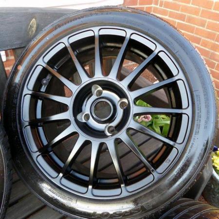 Image 5 of 16" Alloy Wheels with Tyres x4 - Team Dynamics Monza ET15