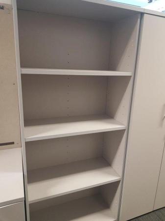 Image 5 of 5-tier office shelving unit/bookshelf storage unit cabinet