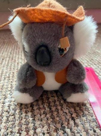 Image 2 of Cute Koala with Outback hat and jacket cuddly toy