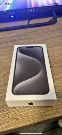 Image 2 of iPhone 15 pro max 1tb brand new unopened 700