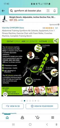 Image 2 of Ab Trainer/Ab Celerate full body workout machine