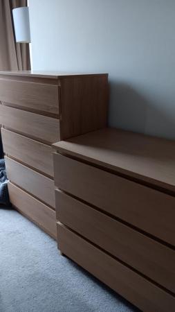 Image 1 of x5 Drawers and x3 Drawers - Chest of Drawers