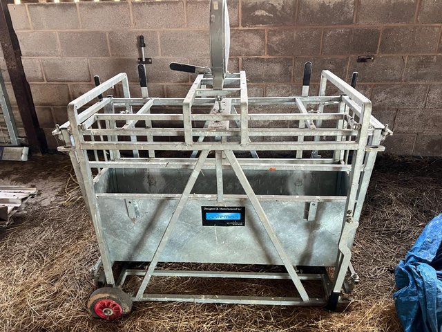 Preview of the first image of Bateman weighing scales for sheep or pigs.