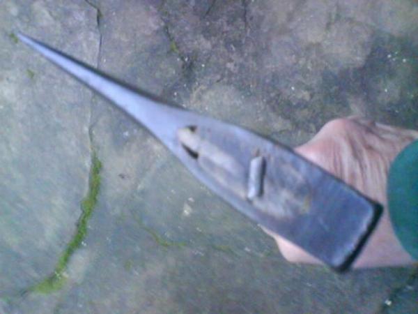Image 2 of spear-jackson no1.sheffield .axe.vintage.15&quot;long.for ki