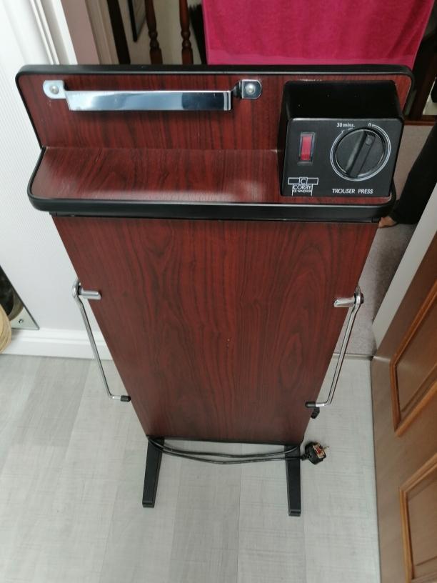 Preview of the first image of Corby of Windsor Classic Wood Effect Trouser Press.