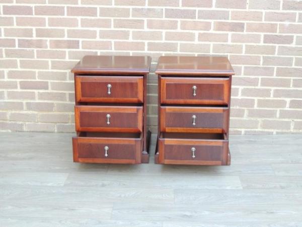 Image 7 of Pair of Meredew Bedside Tables (UK Delivery)