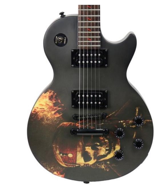 Preview of the first image of Epiphone les Paul Pirates of the Caribbean Mint Never Played.