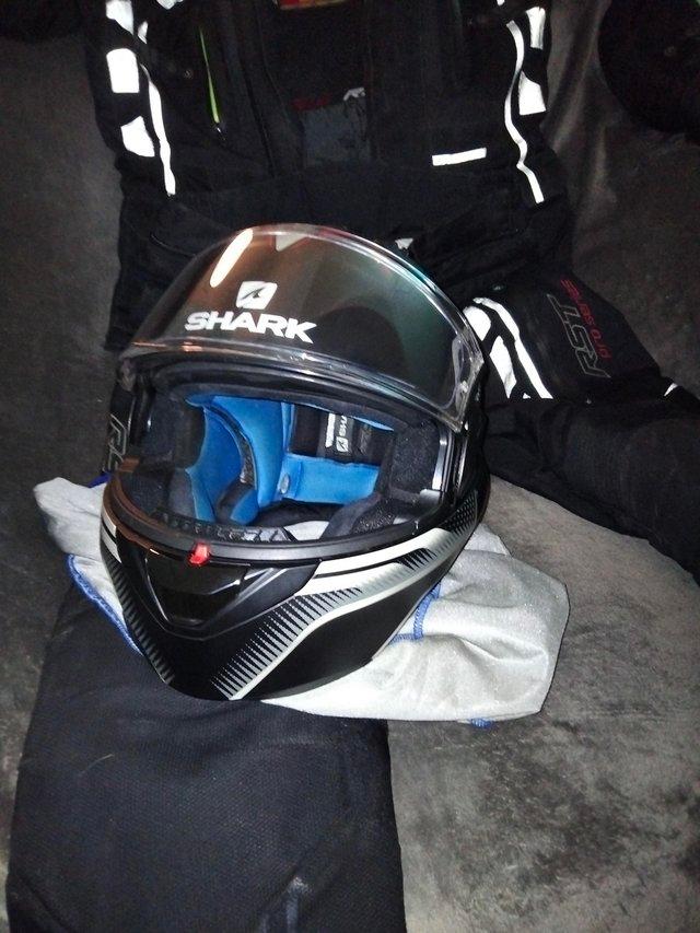 Preview of the first image of RST PRO SERIES 2 PIECE SUIT, AND HELMET.