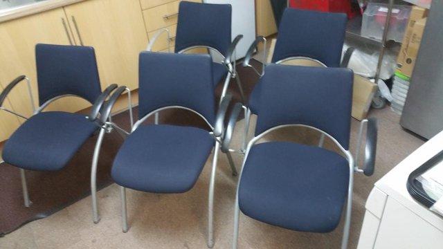 Image 3 of Verco Stackable office/meeting/boardroom/conference chairs