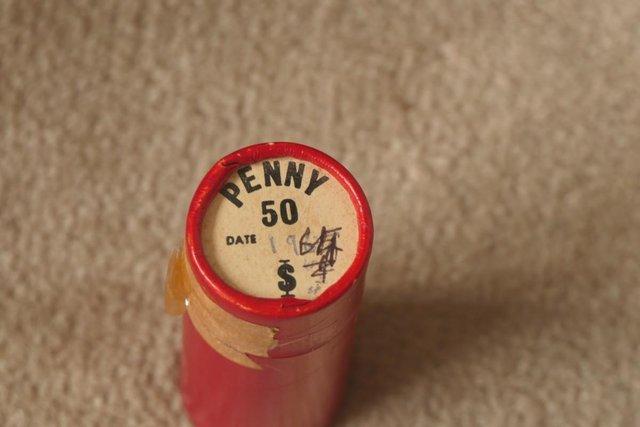 Preview of the first image of 50 of 1964 penny mint condition.