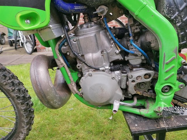 Preview of the first image of 2004 55bhp Kawasaki kx250 2T.