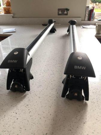 Image 2 of BMW E46 flush Roof Bars - genuine