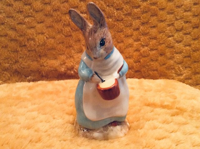 Preview of the first image of Beatrix Potter’s Mrs Rabbit Cooking.