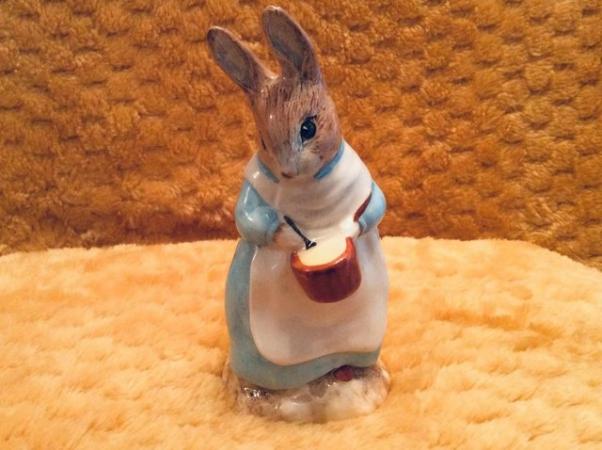 Image 1 of Beatrix Potter’s Mrs Rabbit Cooking