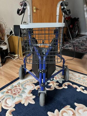 Image 2 of Hi, this is a three wheel aided walker