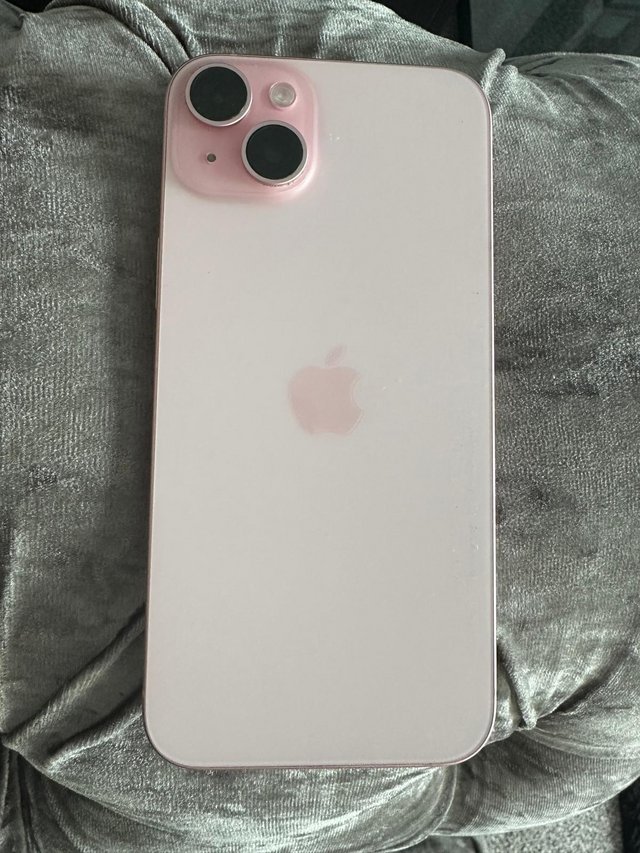 Preview of the first image of Pink iPhone 15 plus 512gb.