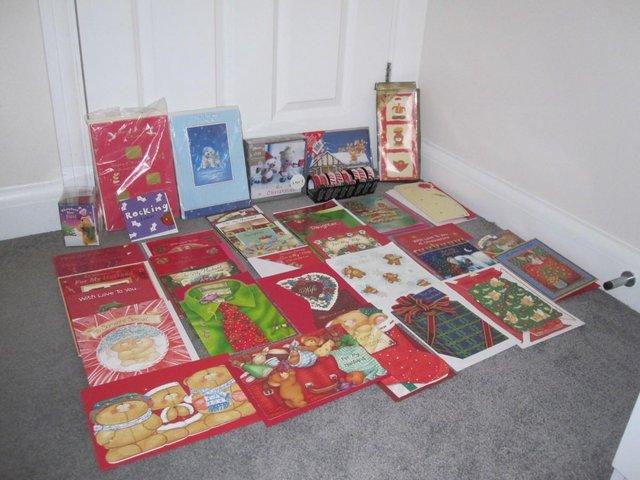 Preview of the first image of Christmas Cards bundle 85 cards.