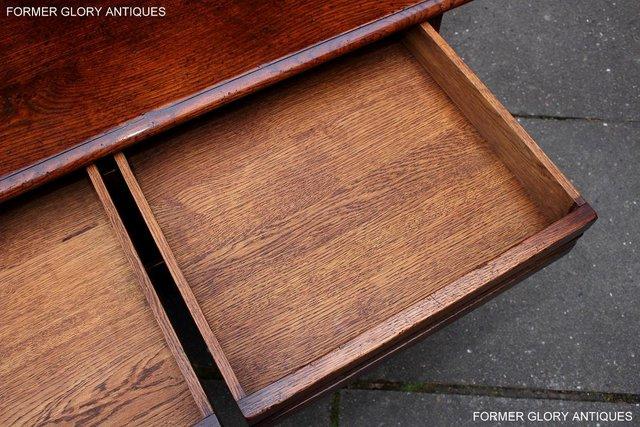 Image 74 of A TITCHMARSH AND GOODWIN STYLE OAK TWO DRAWER COFFEE TABLE