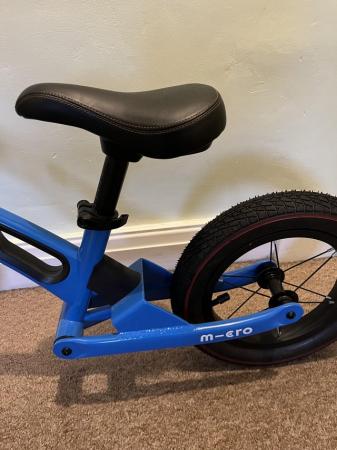 Image 2 of Micro Balance Bike Deluxe in Blue