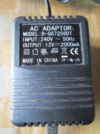 Image 2 of R-G57256DT 12V 2000ma power Supply