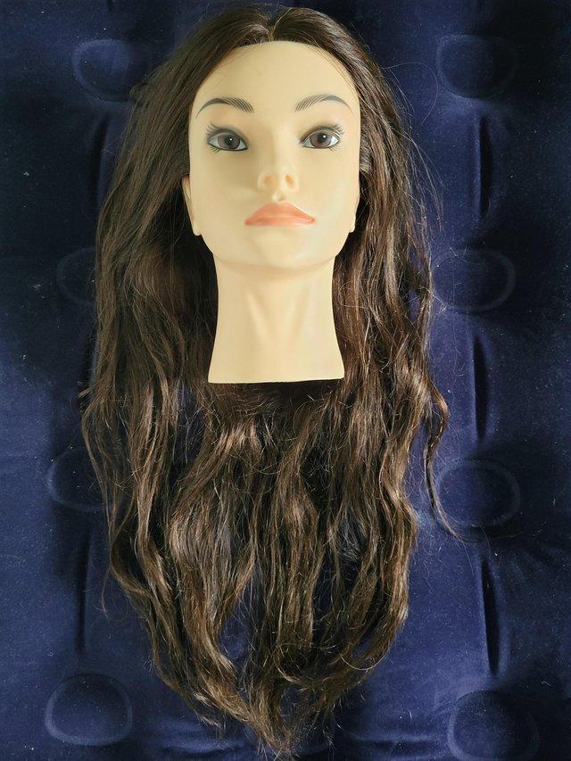 Preview of the first image of Salon Services Manikin Training Head 24".