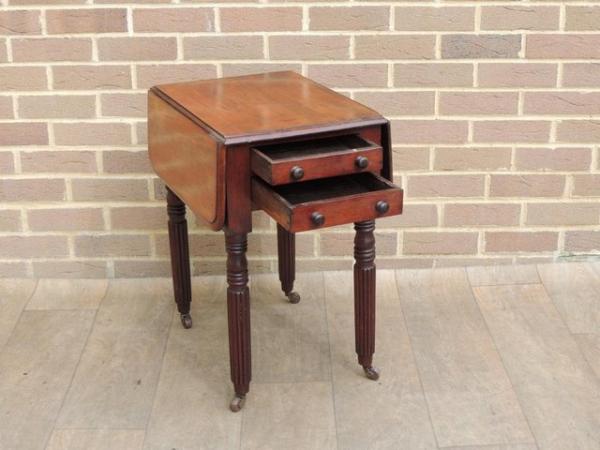 Image 10 of Victorian Extendable Side Table (UK Delivery)