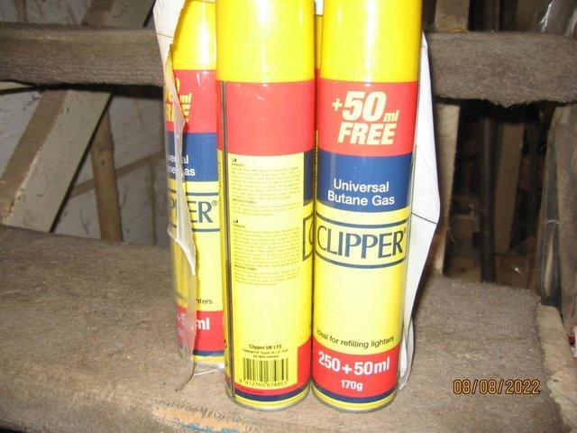 Preview of the first image of Genuine Universal Clipper Gas lighter refills..