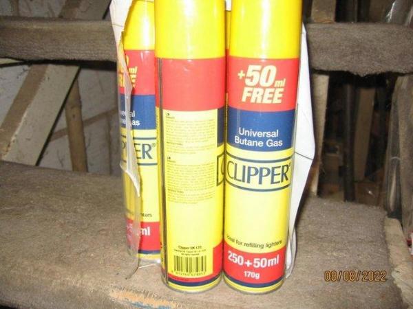 Image 1 of Genuine Universal Clipper Gas lighter refills.