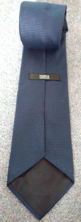 Image 2 of Marks and Spencer blue striped tie
