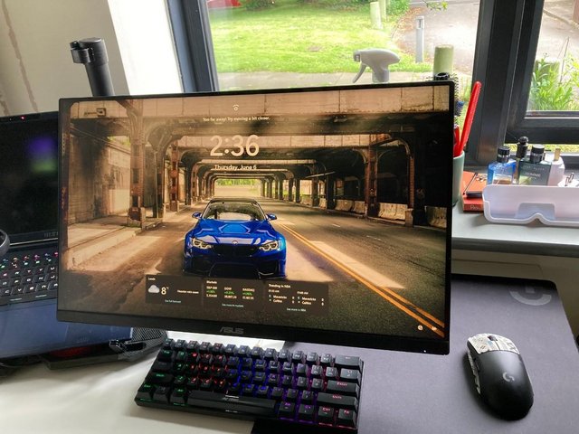 Preview of the first image of ASUS TUF GAMING MONITOR 165HZ.