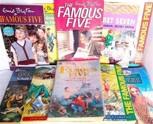 Preview of the first image of 11 x ENID BLYTON PAPERBACK NOVELS.