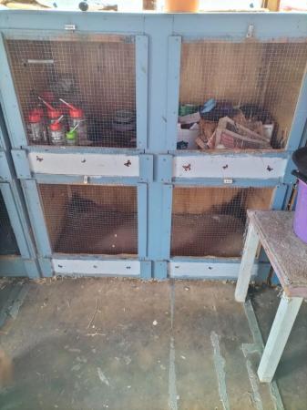 Image 2 of Hand made rabbit hutches for sale