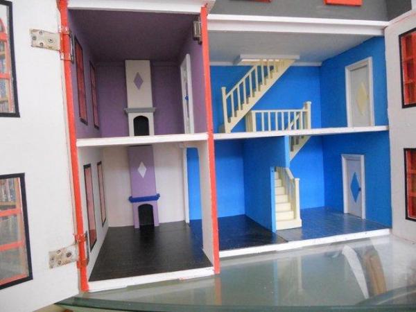 Image 2 of 1/12 scale Chateau type Dolls house for sale