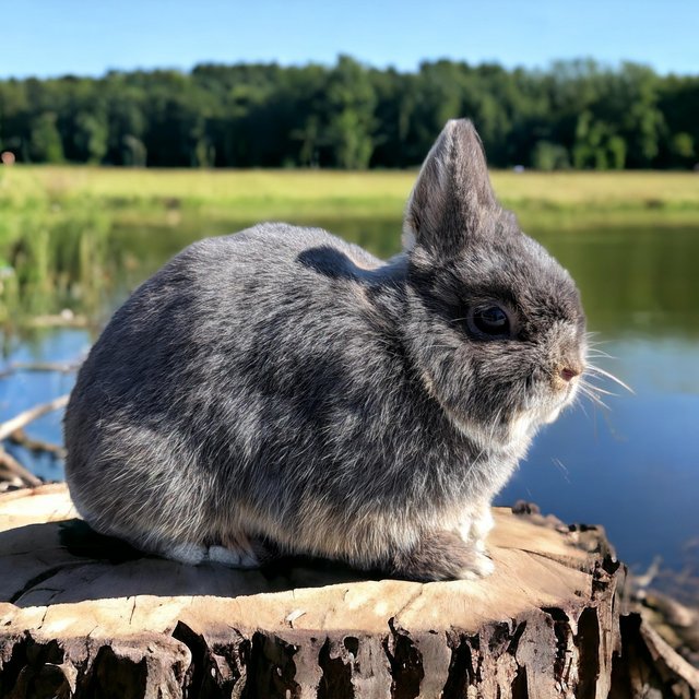 Preview of the first image of Netherland Dwarf Buck Available.