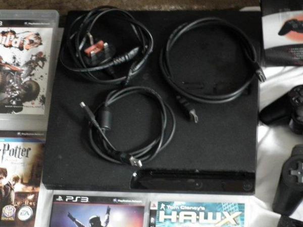 Image 6 of PS3 slim with 19 games, controllers etc