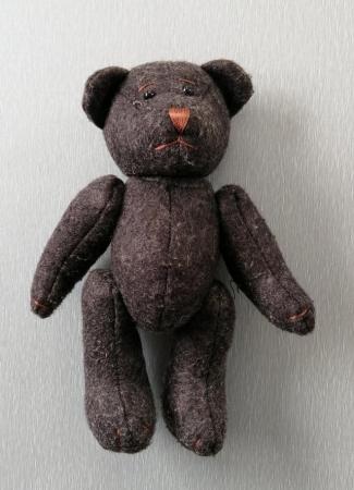 Image 2 of A Dark Grey Boyds Collector Bear.The Archives Series.