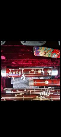 Image 3 of Adler And Co Bassoon with case and kit. Recently Tested And