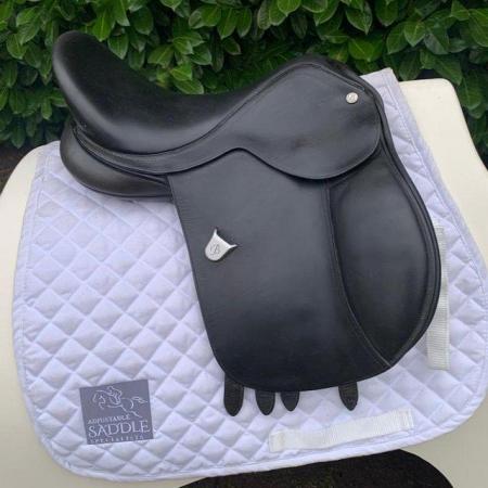 Image 9 of bates pony 15 inch  all purpose saddle