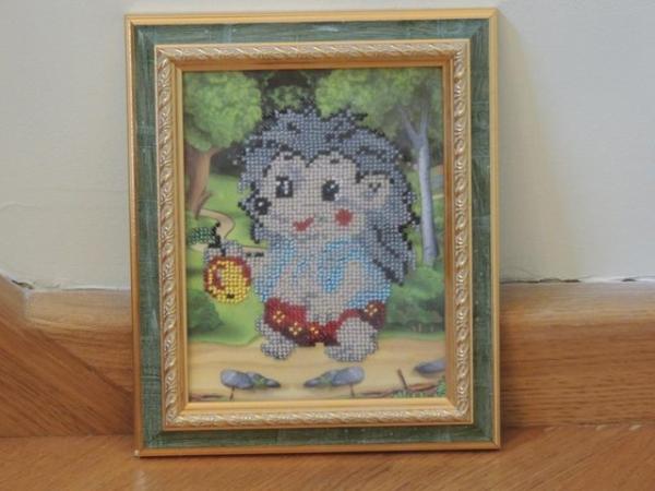 Image 4 of Bead Hedgehog Picture (UK Delivery)