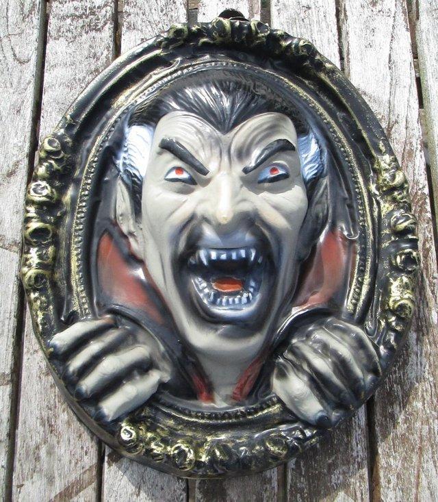 Preview of the first image of Halloween / Dracula Wall Plaque 44x37 cm.